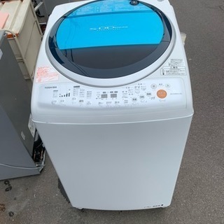 洗濯8.0kg乾燥4.5Kg 全自動洗濯乾燥機 東芝 DDインバーター AW-GH80VL 2012年式