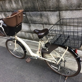 子供乗せ自転車 プチママンの画像
