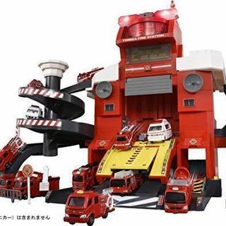 新品未開封  無線でピピっと出動指令！変形ファイヤーステーション