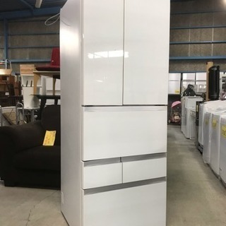 美品！2019年2月購入 東芝 ノンフロン冷凍冷蔵庫 GR-P550FW(UW) 551L 6ドア ベジータ