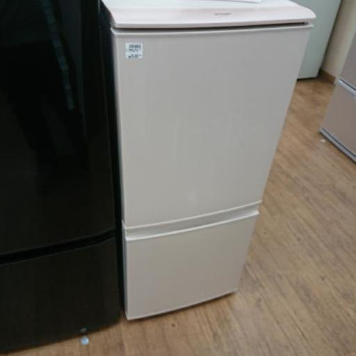 2ドア冷蔵庫 SHARP SJ-14T 137L 2010年製造