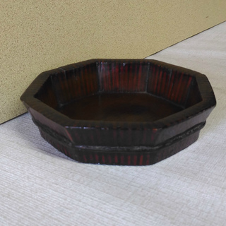 寄せ木盆② 急須盆 唐物 茶道具 a602の画像