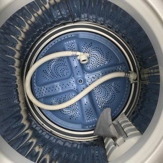 洗濯機 SHARP 8kg洗い ファミリーサイズ ES-GE80L-P 2015年 シャープ