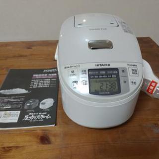 日立 炊飯器 RZ-MV100K 中古美品の画像