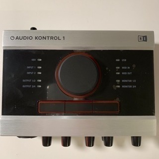 値下げ：オーディオインターフェイス AUDIO KONTROL1
