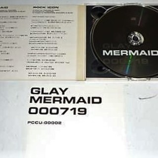 ☆	GLAY/MERMAID オリコンチャート1位シングル◆紙ジャケ仕様版の画像