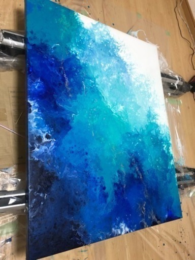 アクリル絵画 インテリア アート作品