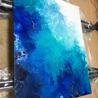 アクリル絵画 インテリア アート作品