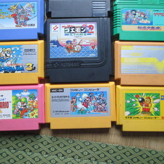 中古ファミコンソフト　14本セットの画像