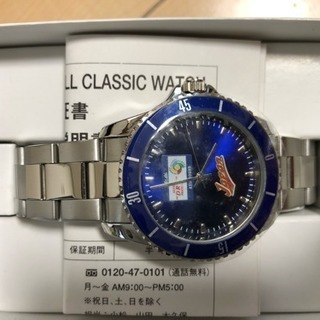 ワールドベースボール 記念腕時計の画像