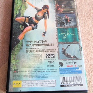 ☆PS2/TOMB RAIDER トゥームレイダー レジェンド◆ララ・クロフトの新たな冒険が始まるの画像