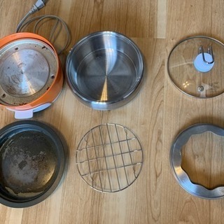 レコルト ポットデュオ エスプリ オレンジ RPD-2 あげますの画像