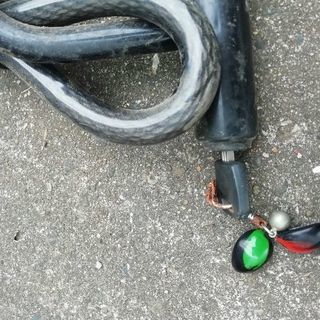 【バイク、自転車】U字ロック　ワイヤーシャックルセット【盗難防止】の画像