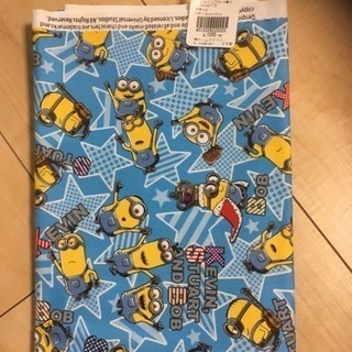 新入学用品作りに🌸カットクロス🌸ミニオン柄