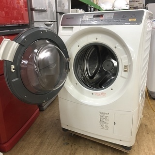 美品【 Panasonic 】パナソニック 洗濯6.0kg/乾燥3.0kg ドラム洗濯機 プチドラム マンションサイズ ダンシング洗浄 NA-VD100Lの画像