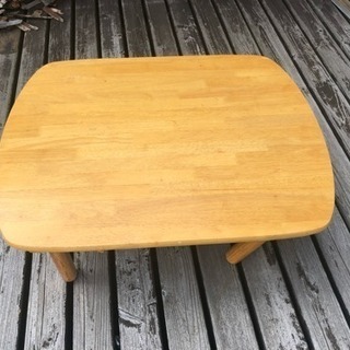 期間限定☆小さめ 座卓 〔折りたたみ式〕の画像