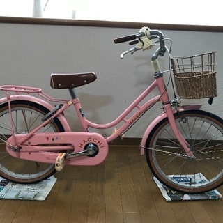 ブリヂストン HACCHI 子供用自転車 ピンク 18インチ スタンド付き 100000001001820471_10205_001.jpg