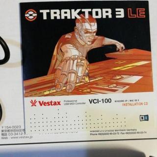vestax  vci-100 USB MIDI CONTROLLERの画像