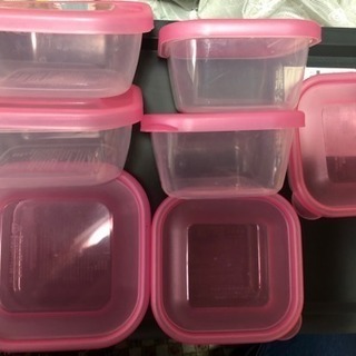 お取引中 保存容器 大2個&小4個 合計6個セット