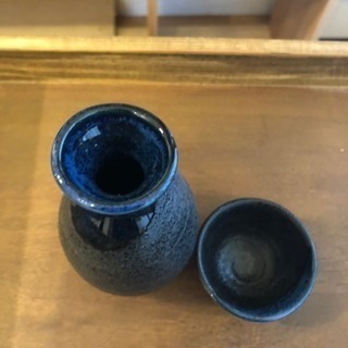 【決まりました　ありがとうございます】1合徳利とお猪口の画像