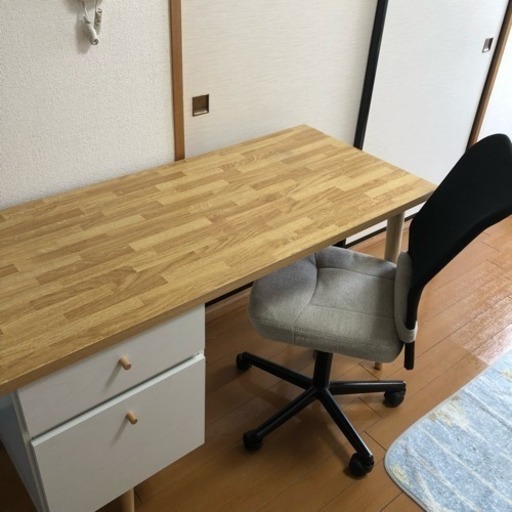 パソコンデスク チェア付き