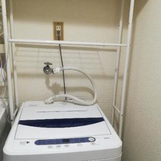 洗濯機　ランドリーラック【※引き渡し時期4月中旬以降】の画像