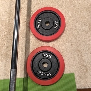 バーベル 50kg  あまり使用していません。綺麗です。の画像