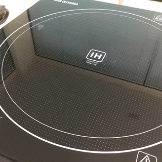 【美品】アイリスオーヤマ IHK-T32　IHクッキングヒーター(送料無料)の画像