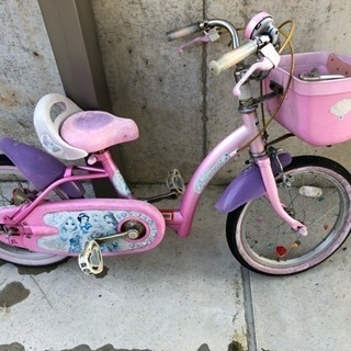ディズニー プリンセス 自転車16インチ