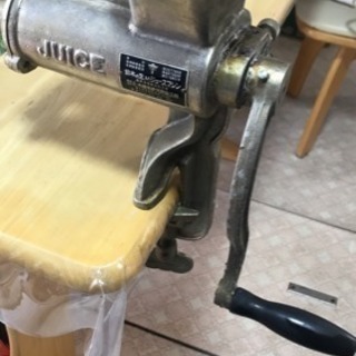 レトロ ジューサー 鈴木の生きたジュースマシーン