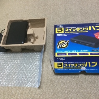 【有線LANハブ】 ロジテック製スイッチングLANハブ　LAN-...