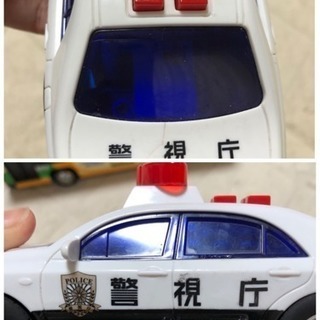 他サイトで売れました 音の出るバスとパトカーのおもちゃ トイコーの画像