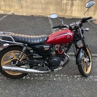  【ヤマハ】 【yb125sp】 125cc バイク リアキャリア付の画像