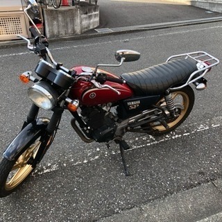  【ヤマハ】 【yb125sp】 125cc バイク リアキャリア付の画像