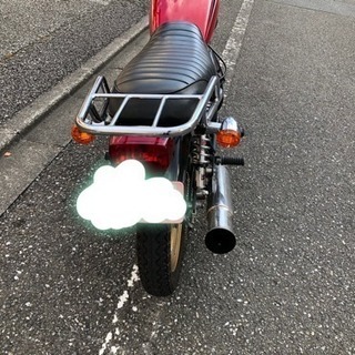  【ヤマハ】 【yb125sp】 125cc バイク リアキャリア付の画像