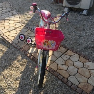 プリンセス 18インチ自転車の画像