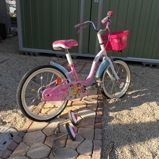 プリンセス 18インチ自転車の画像