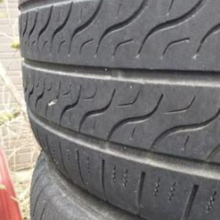 エスティマ用純正アルミ付き215-60R16夏タイヤの画像