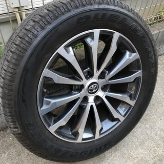 タイヤホイール ランドクルーザープラド150系 後期 19インチ