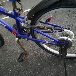 子供用自転車　男の子用　ブルー　小学生の画像
