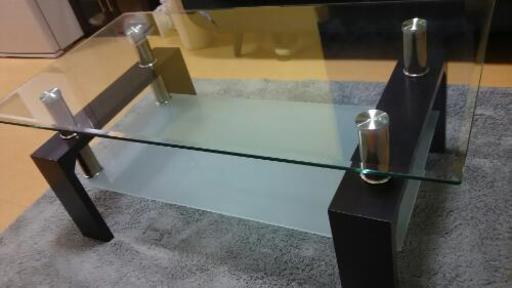 ガラステーブル 110㎝