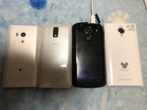 【値下げ交渉可】スマホ4台+おまけ、バラ売り可