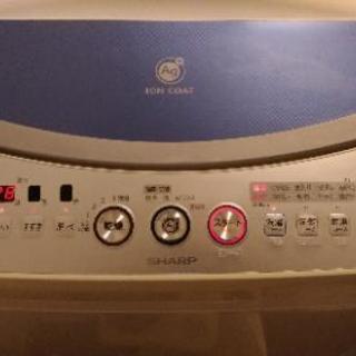 SHARP 洗濯機 乾燥機能付 7kgの画像