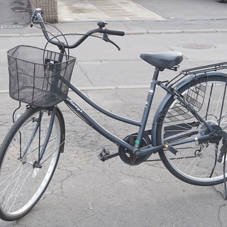 【商談中】19B0075 札幌 中古 26インチ 自転車 ママチャリ 6段変速 