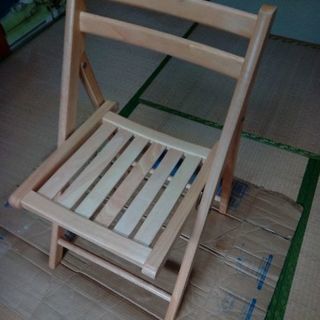 木製折りたたみ椅子