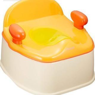 リッチェル Richell ポッティス イス型おまるR オレンジ

