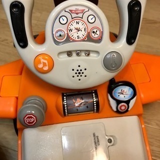プレーンズ 乗りもの おもちゃ 押し車の画像