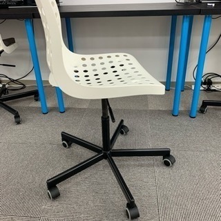 IKEA イケア デスク チェア セット 白