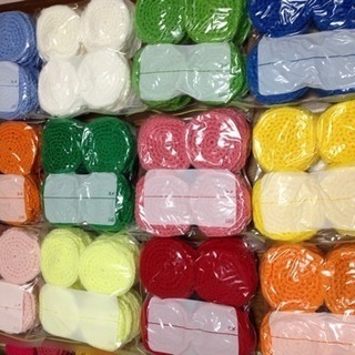 おばあちゃん手作りタワシ40枚セットの画像