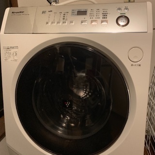 SHARP ドラム式洗濯乾燥機 ES-V540-NL 2014年製 使用可能（SHARP